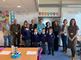 Richard Livingstone, Jo Conduit, Lauren Juliff, Helen Hayes MP, James McAsh and children from Harris Academy Primary